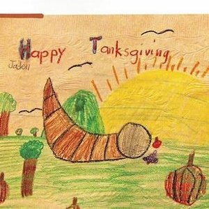 Happy Thanksgiving kids drawing - Tri-Valley